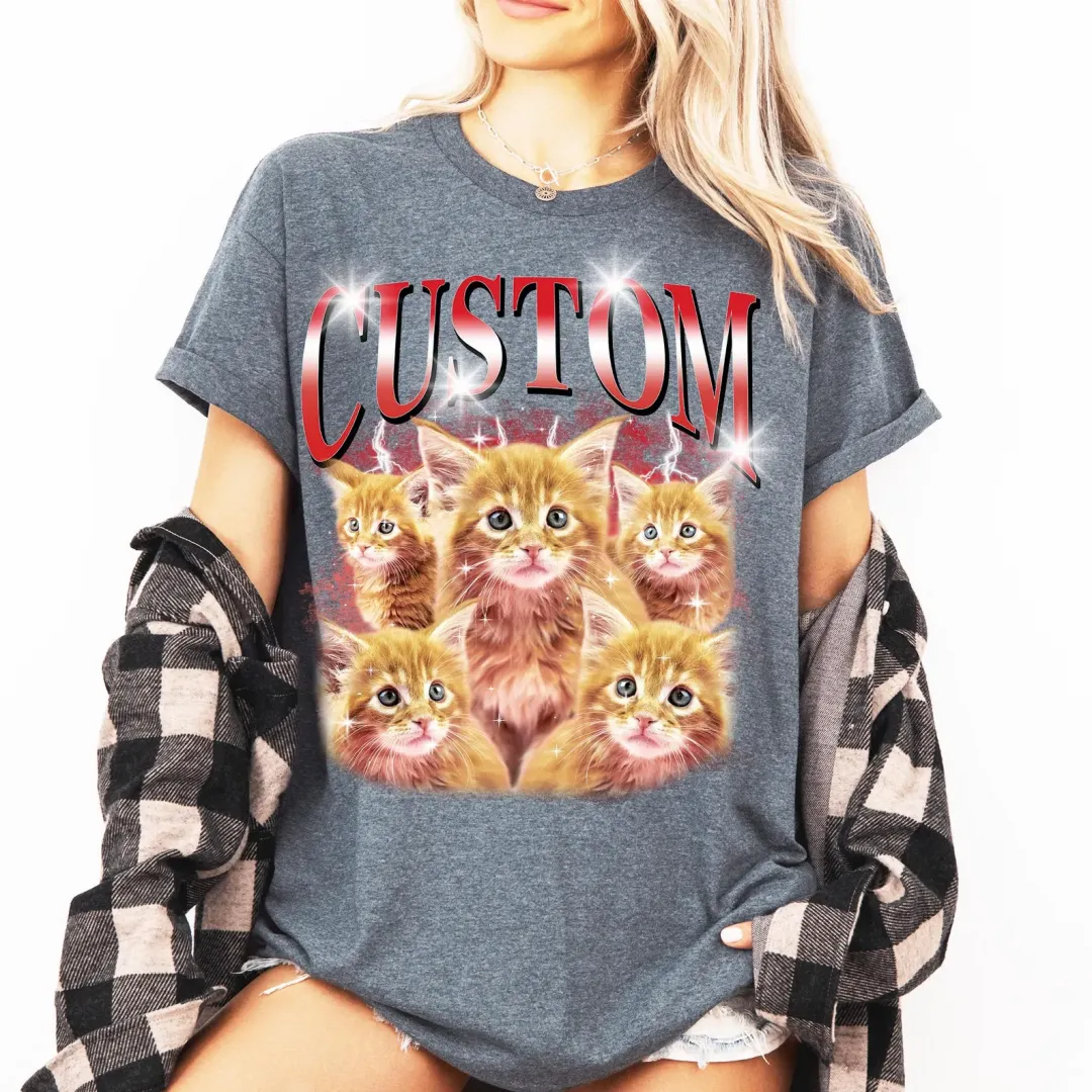 Cat tshirt designed as custom cat shirt with fashion graphic tee style ideal create your own tee for gift for coworker or best friend gifts