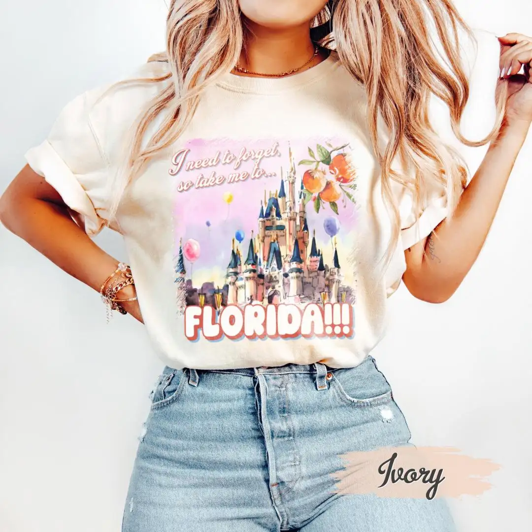 Retro Florida Disney Shirt Take Me To Magic Kingdom