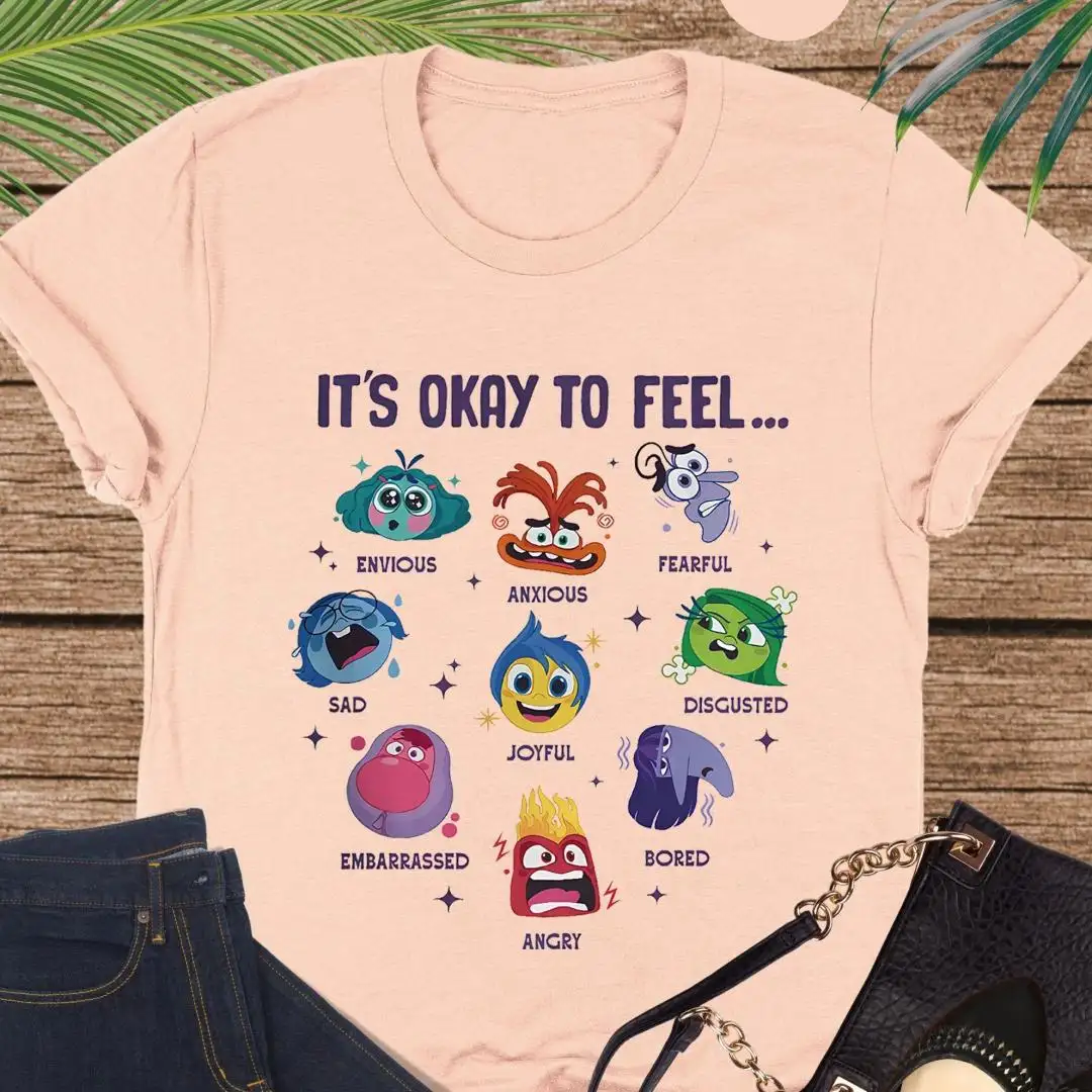 It's Okay To Feel Mental Health Shirt