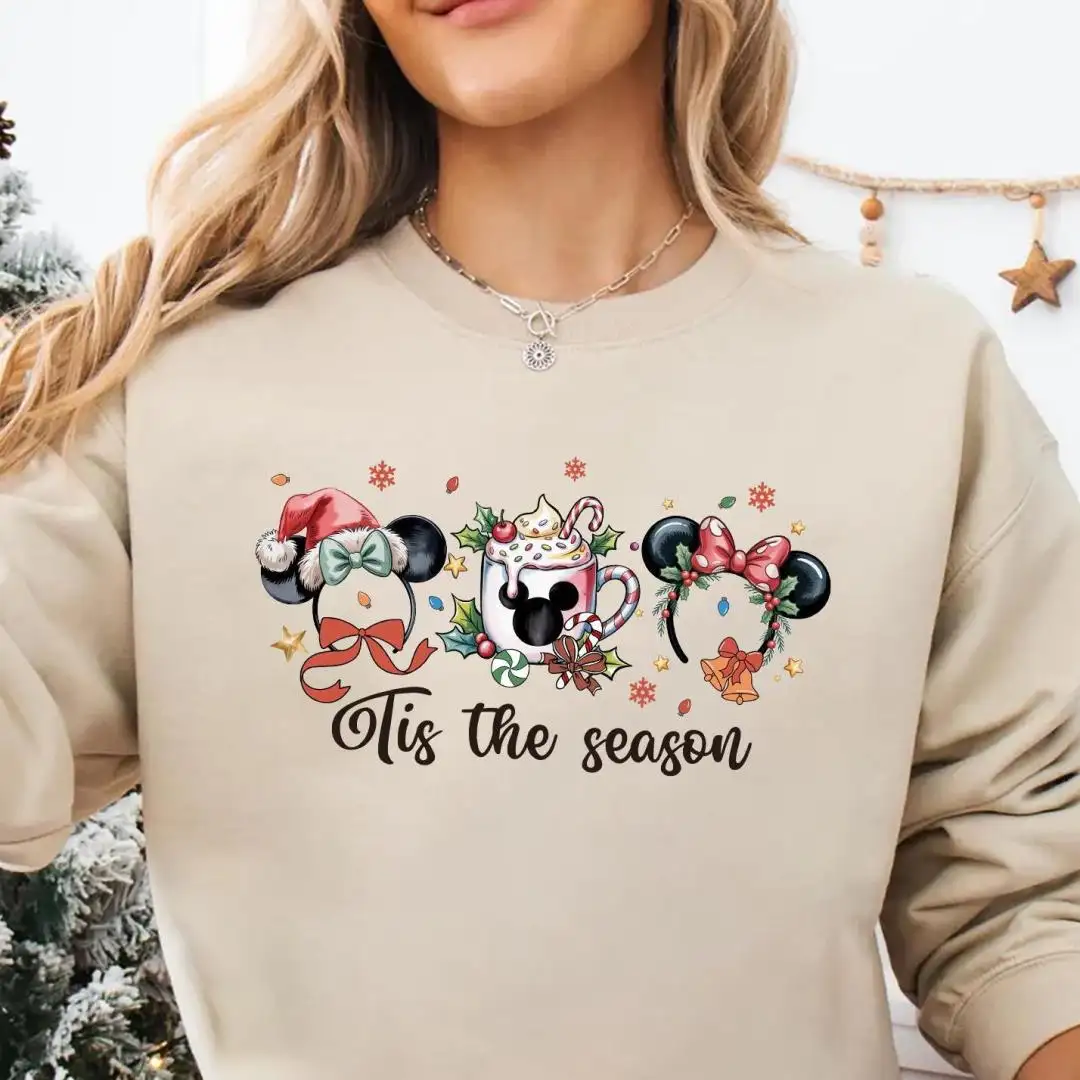 Disney Christmas Shirt Mickey Minnie Family Holiday