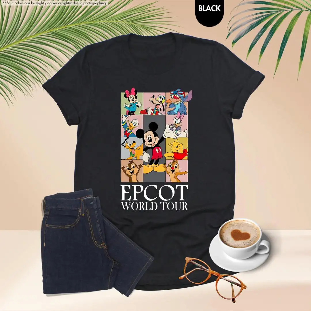 Vintage Mickey Disney Epcot Shirt for Family Vacation