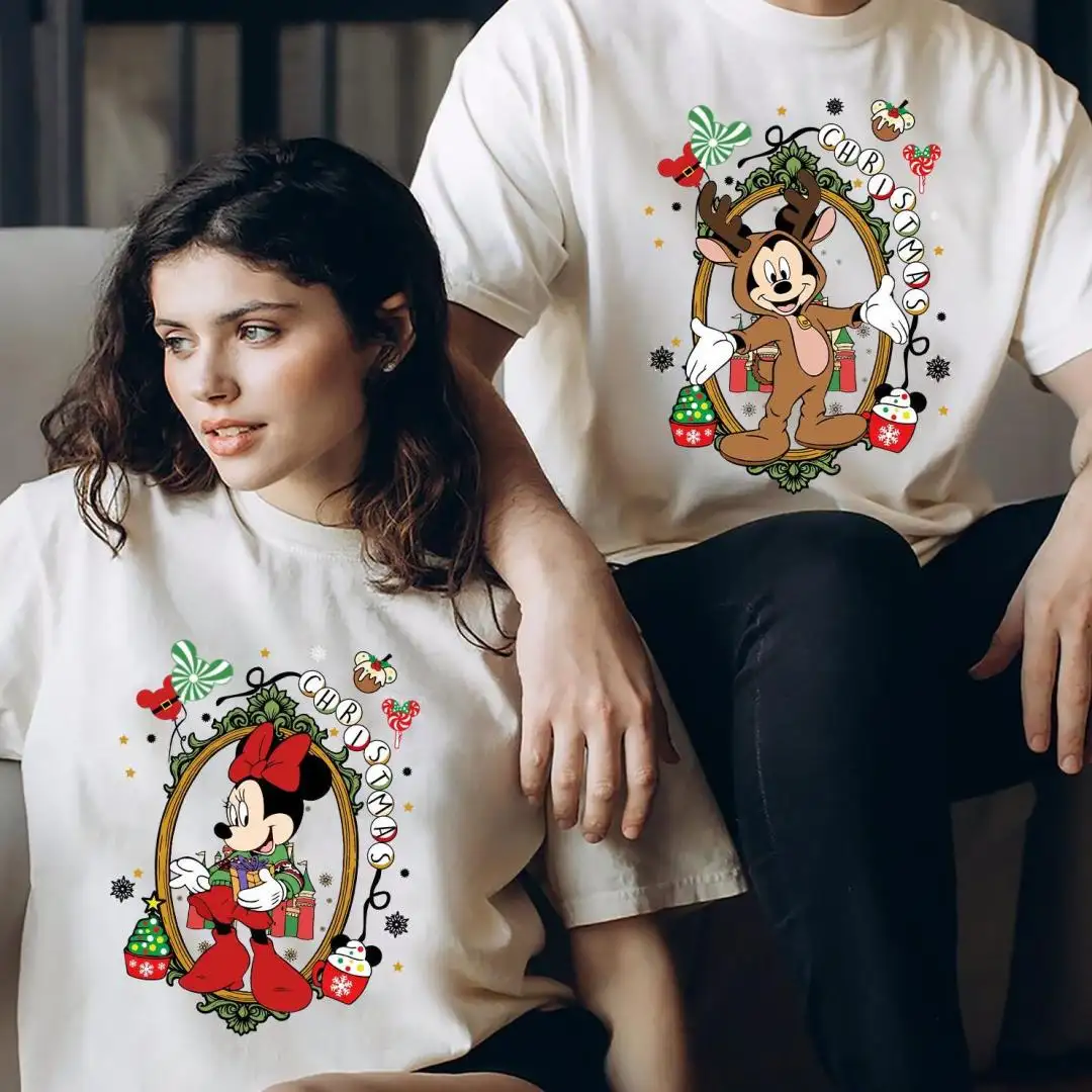 Disney Christmas Shirt Mickey Family Holiday Gift