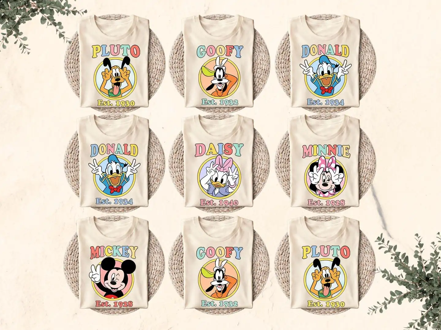 Disney Family Matching Shirts for Group Trips
