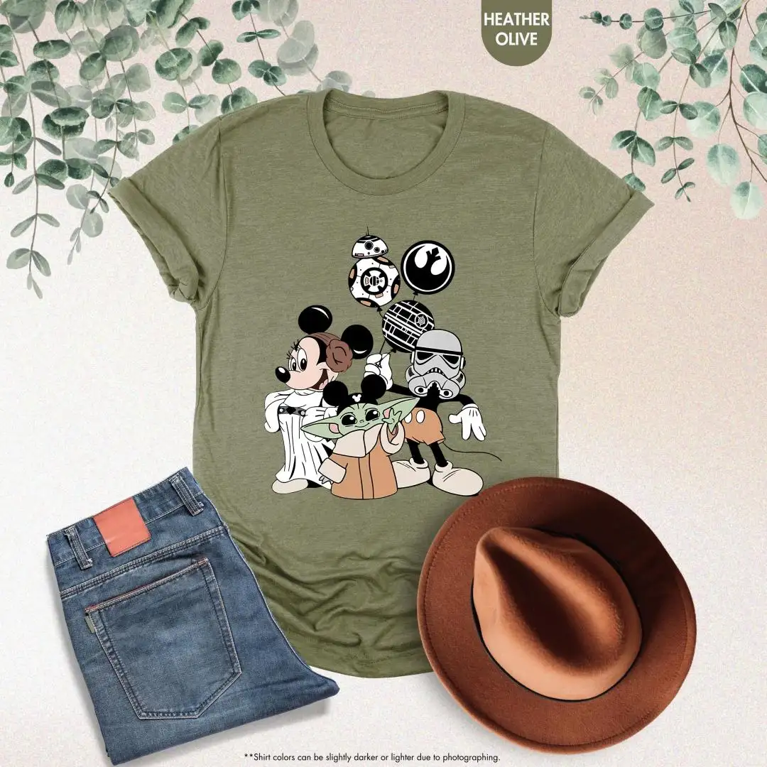 Star Wars Baby Yoda Shirt for Kids Disney Gift