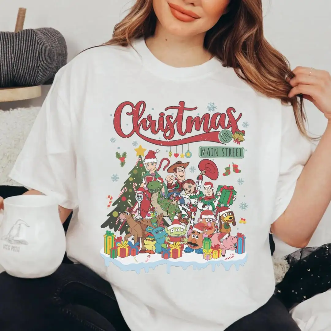 Toy Story Christmas Main Street Retro Shirt