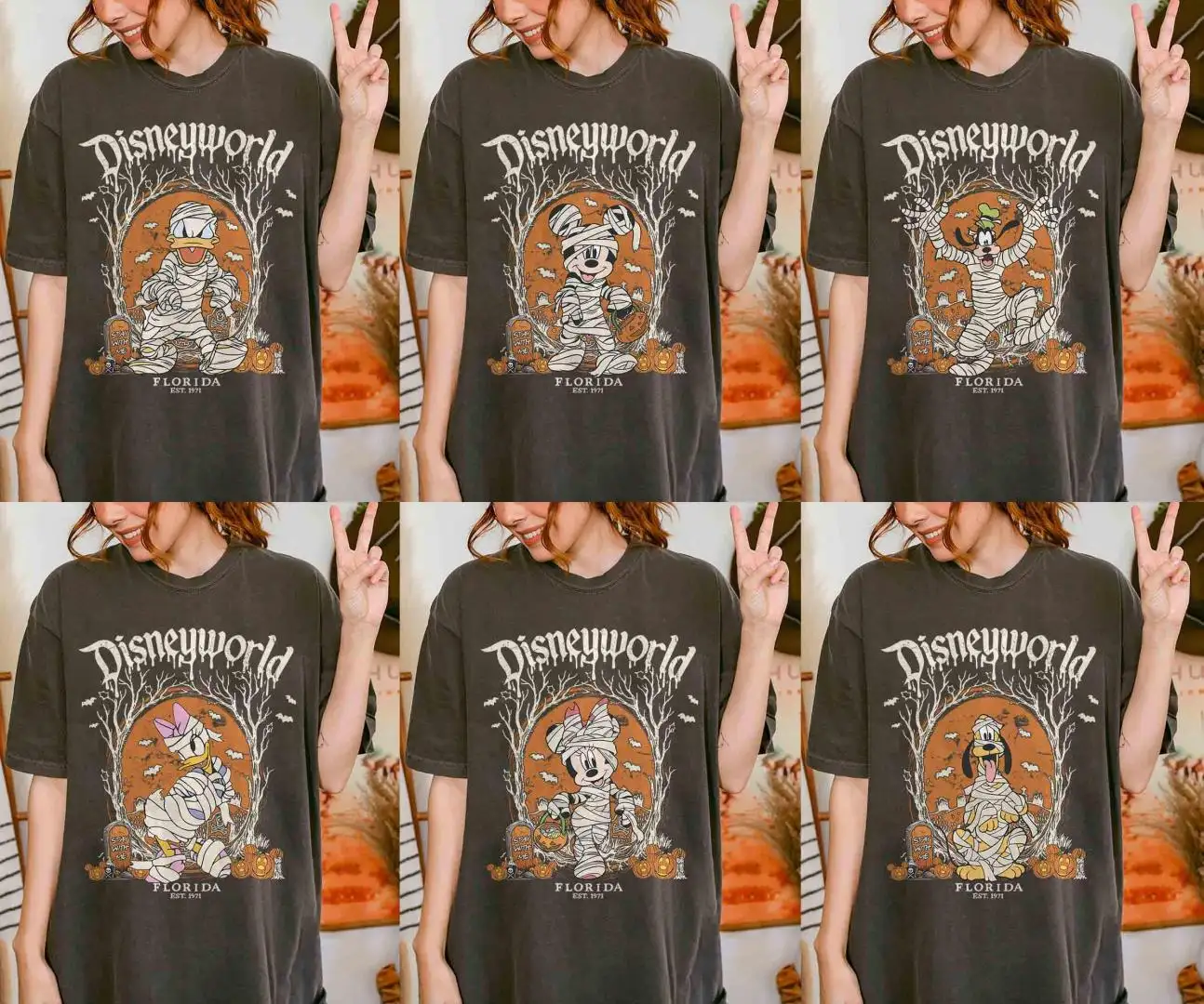 Disney Halloween Mummy Shirt for Mickey Fans