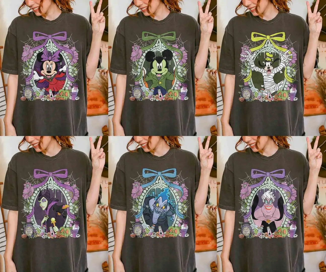 Disney Villains Halloween Shirt for Family Trips