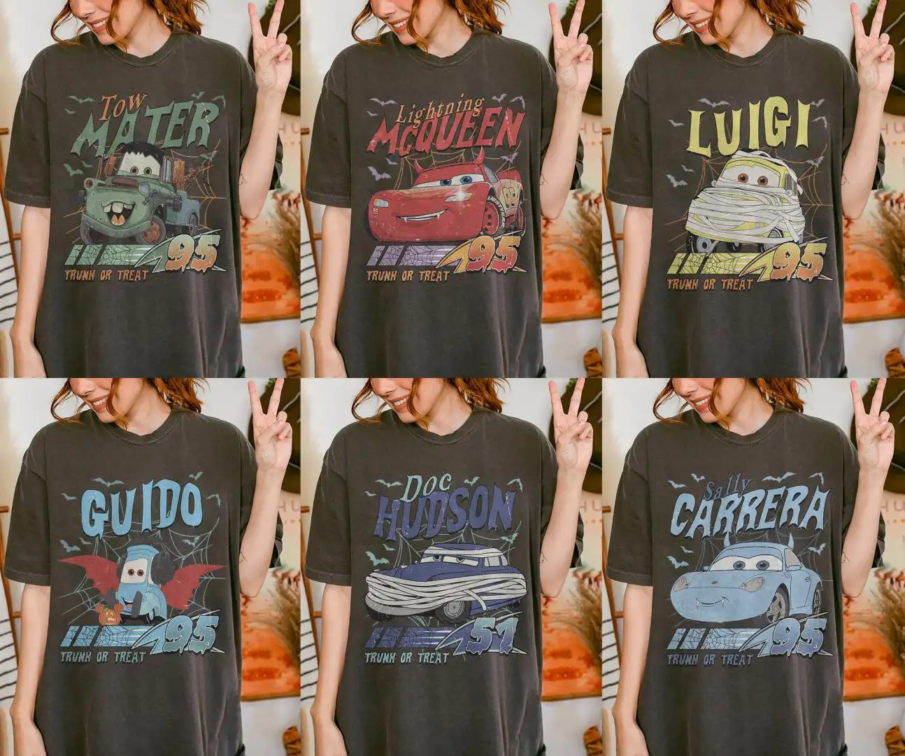 Disney Cars Halloween Shirt for Kids