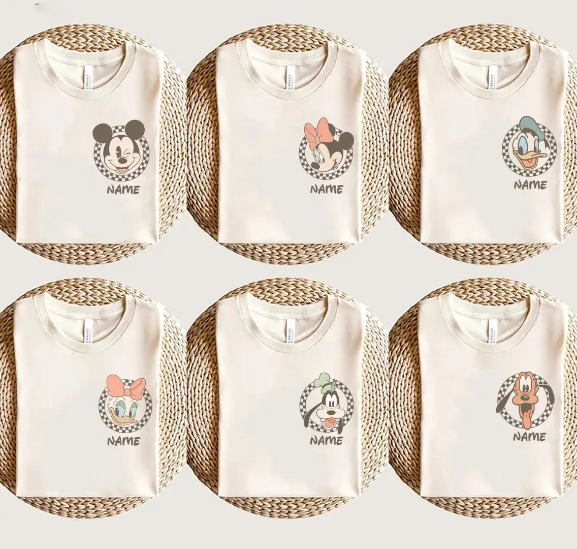 Disney Checkered Shirt Personalized Mickey 1928