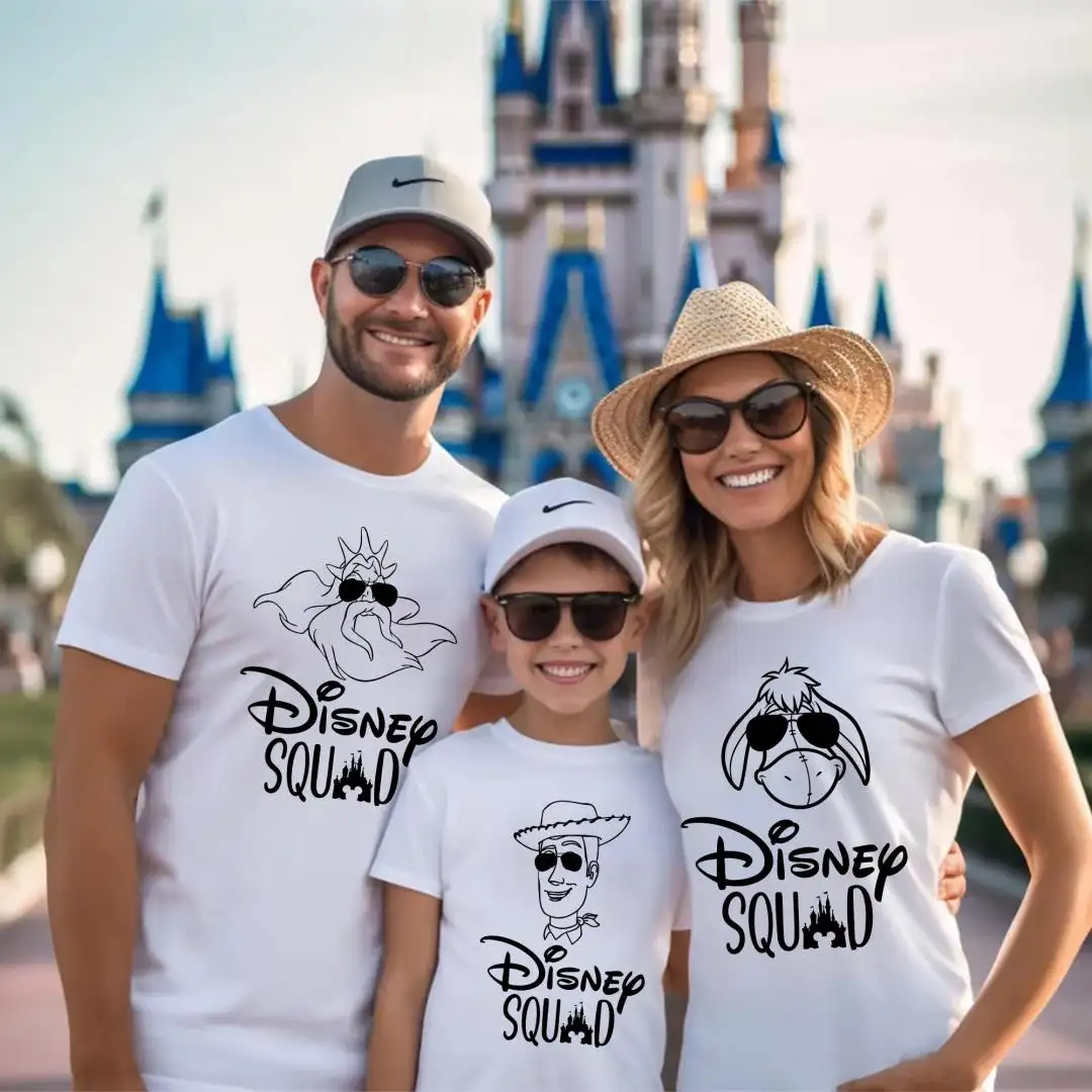 Disney Family Shirt 2025 Disney Characters Squad