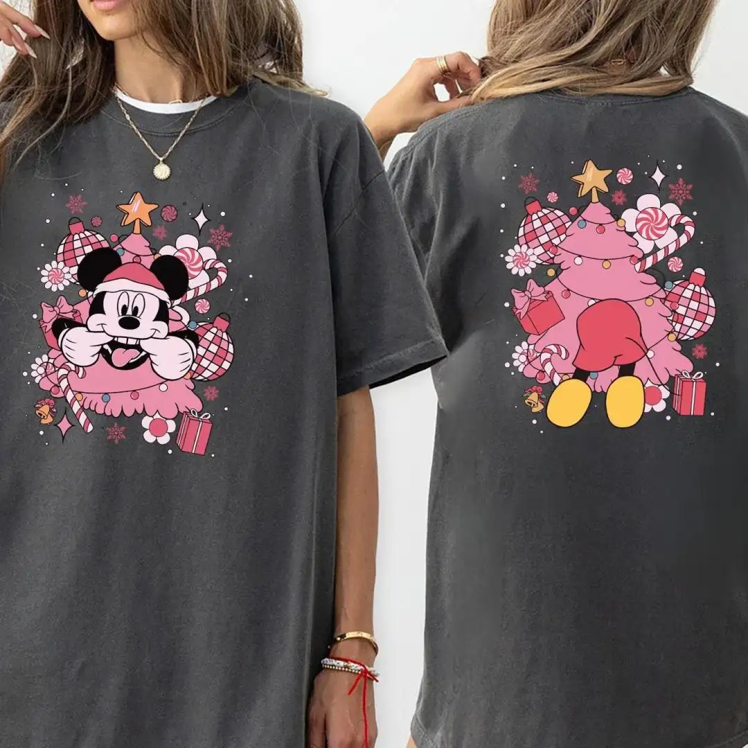 Disney Christmas Mickey Tree Shirt for Disney Lovers