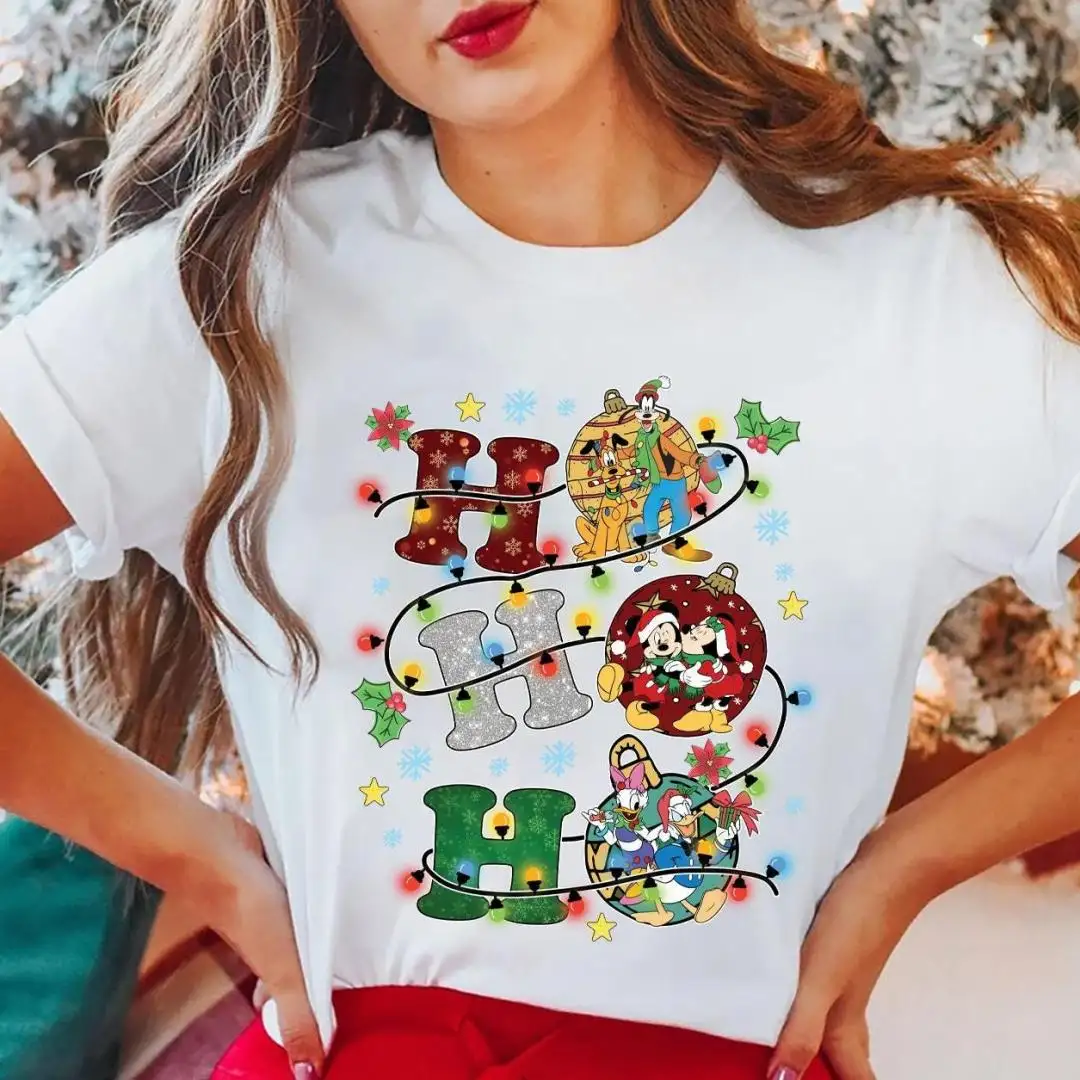 Disney Christmas Shirt Holiday Graphic Gift