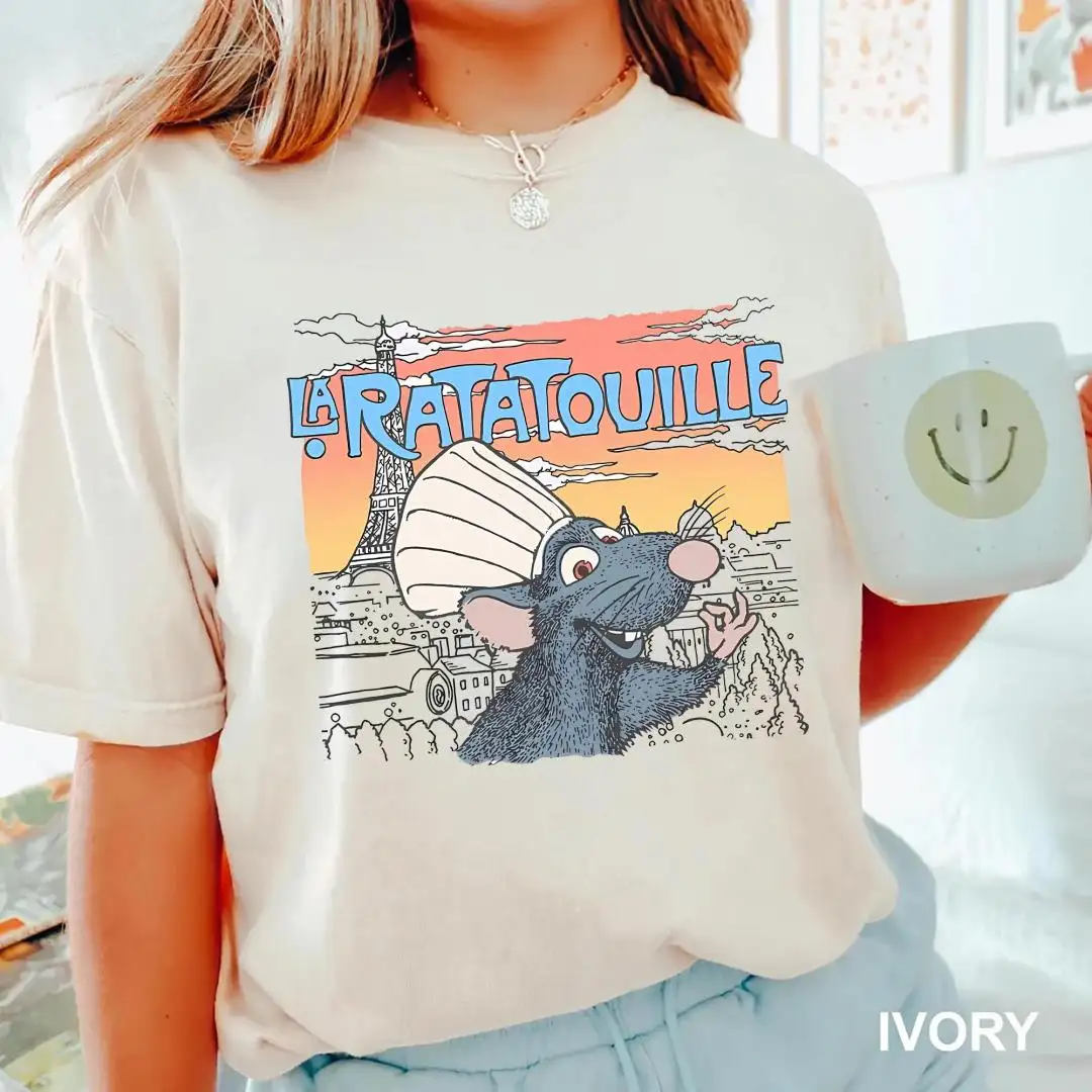 Remy Ratatouille Disney Paris Chef Shirt