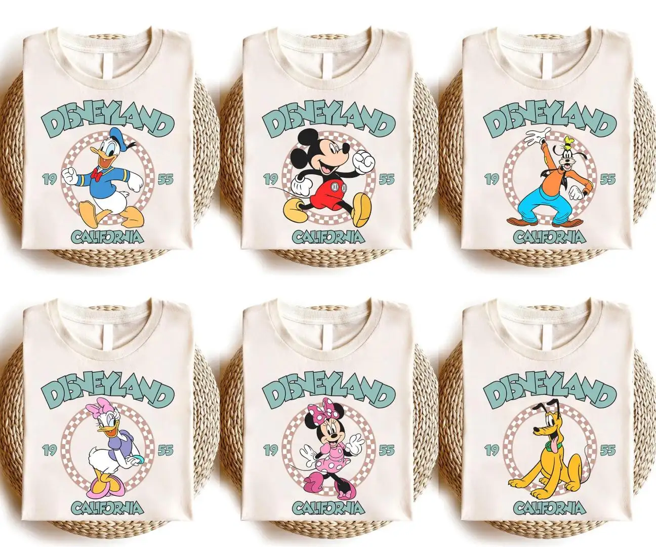 Vintage Disneyland Mickey Shirt for Family Trip