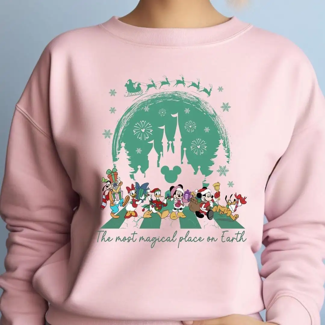 Disney Christmas Shirt Magical Place Holiday Gift