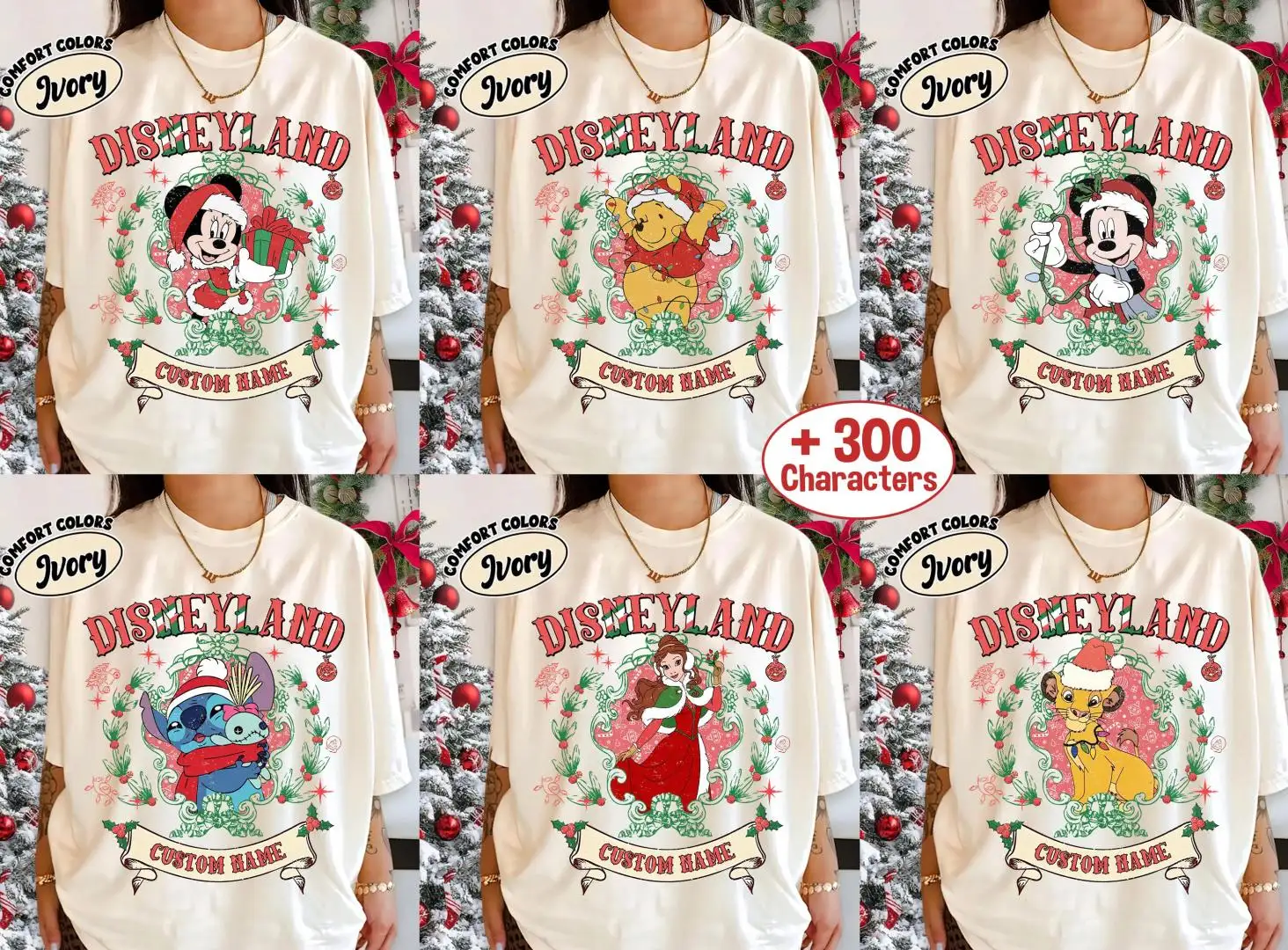 Disneyland Christmas Family Shirt 2025 Trip