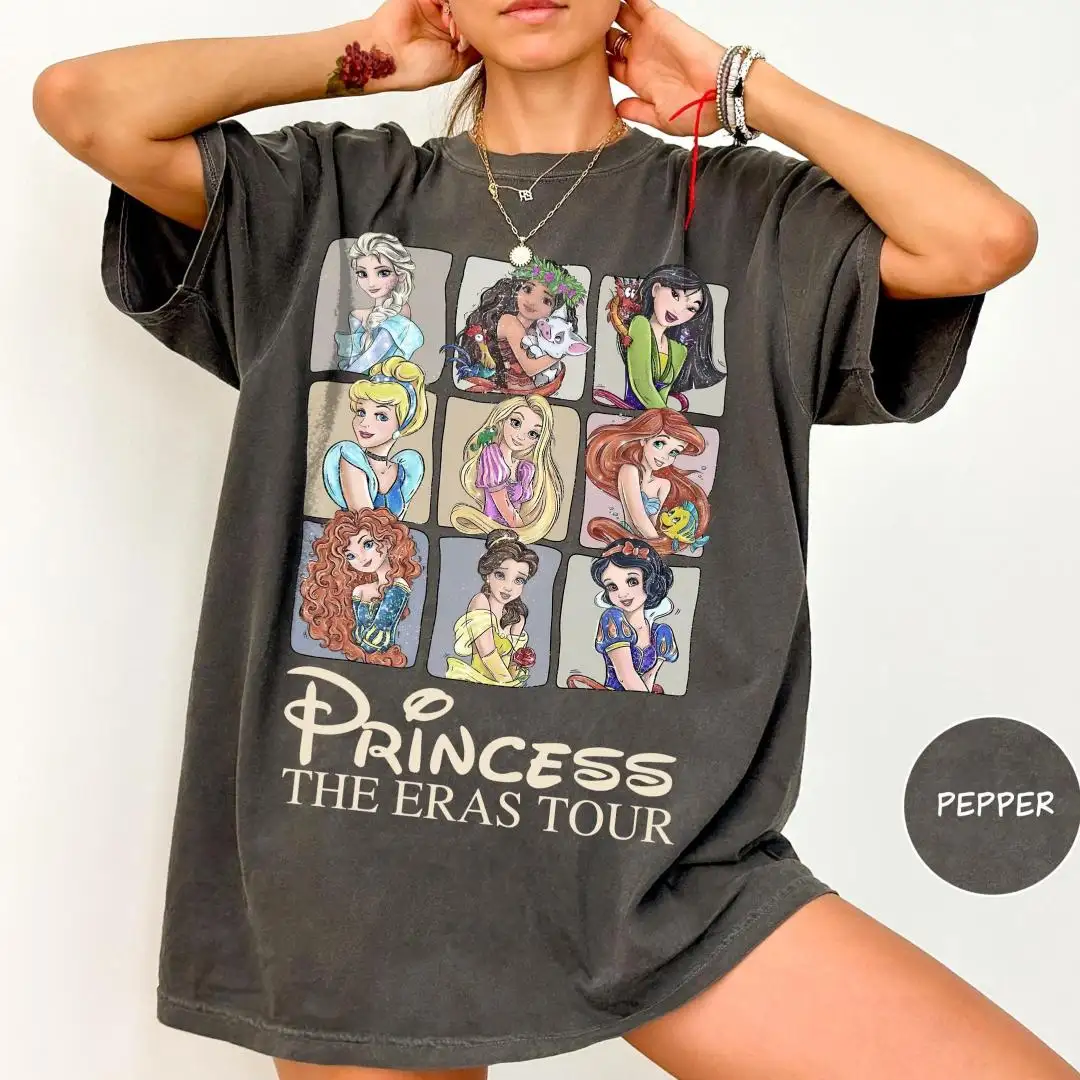 Disney Princess Eras Tour Vacation Shirt