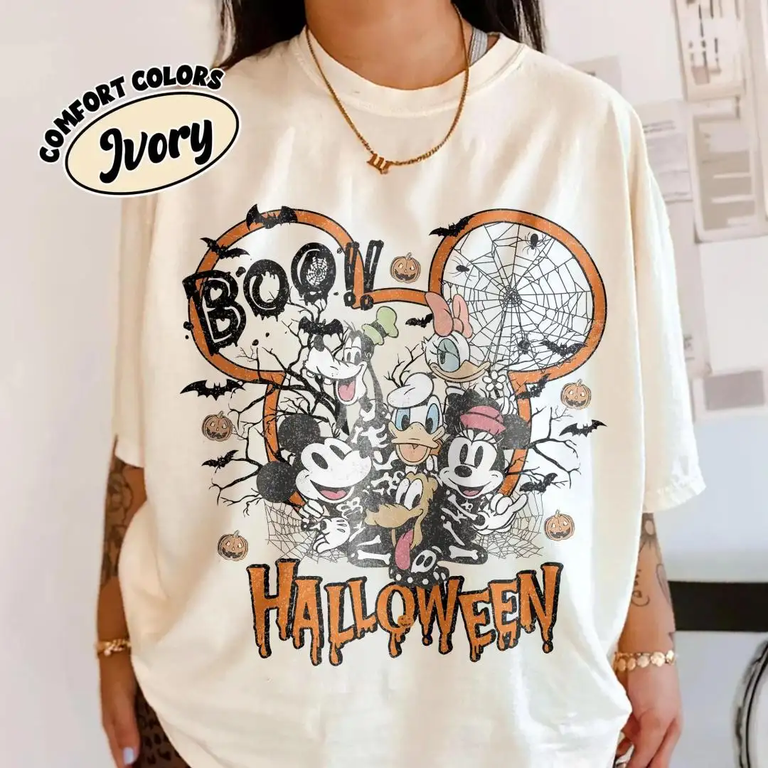 Disney Boo Halloween Shirt for Spooky Friends