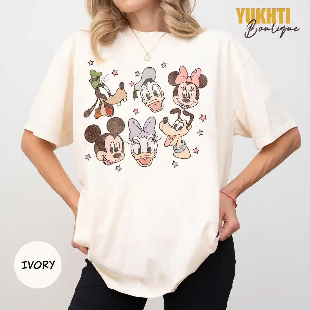 Vintage Mickey Disney Shirt for Family Vacation