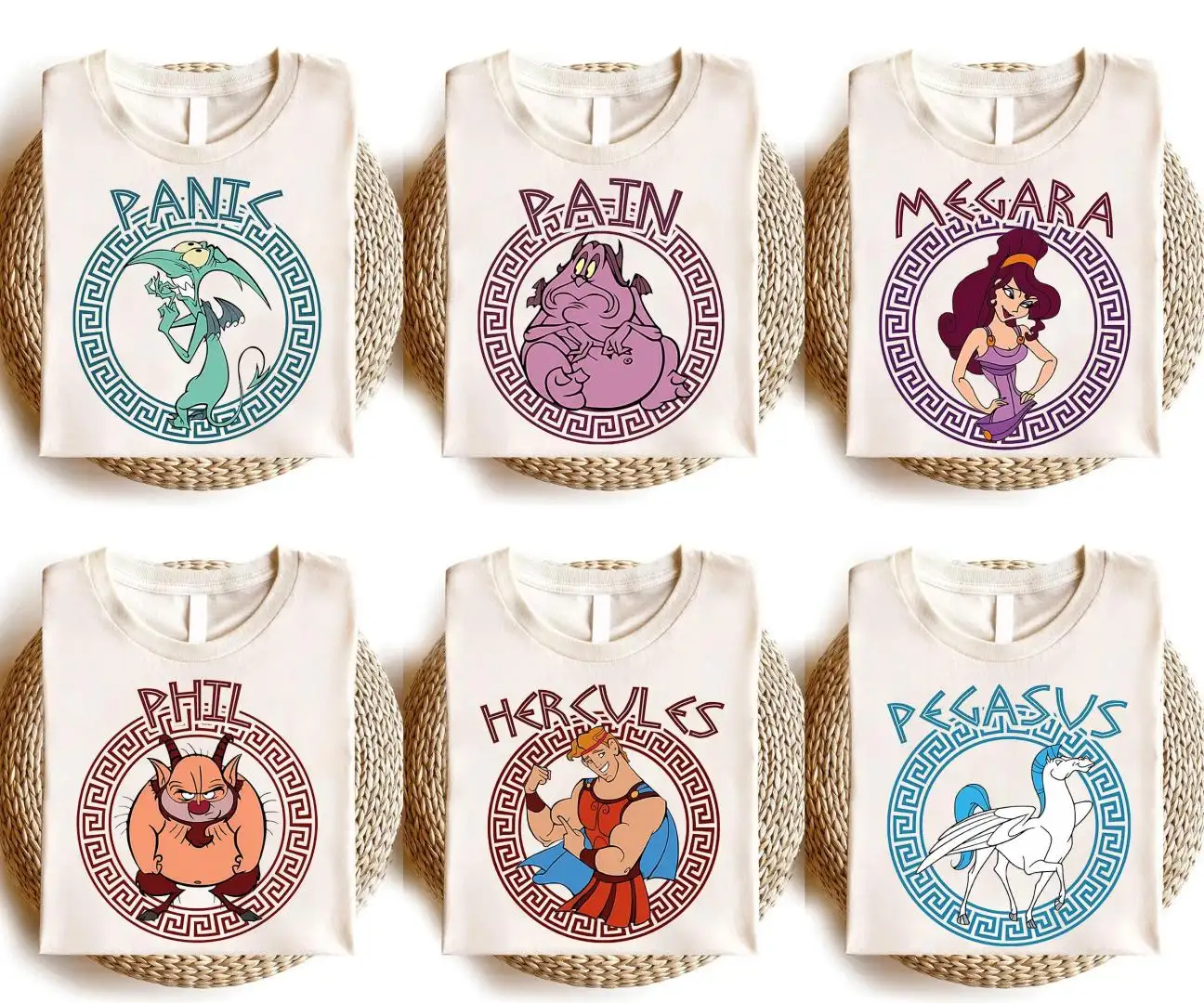 Retro Disney Hercules Shirt For Family Matching