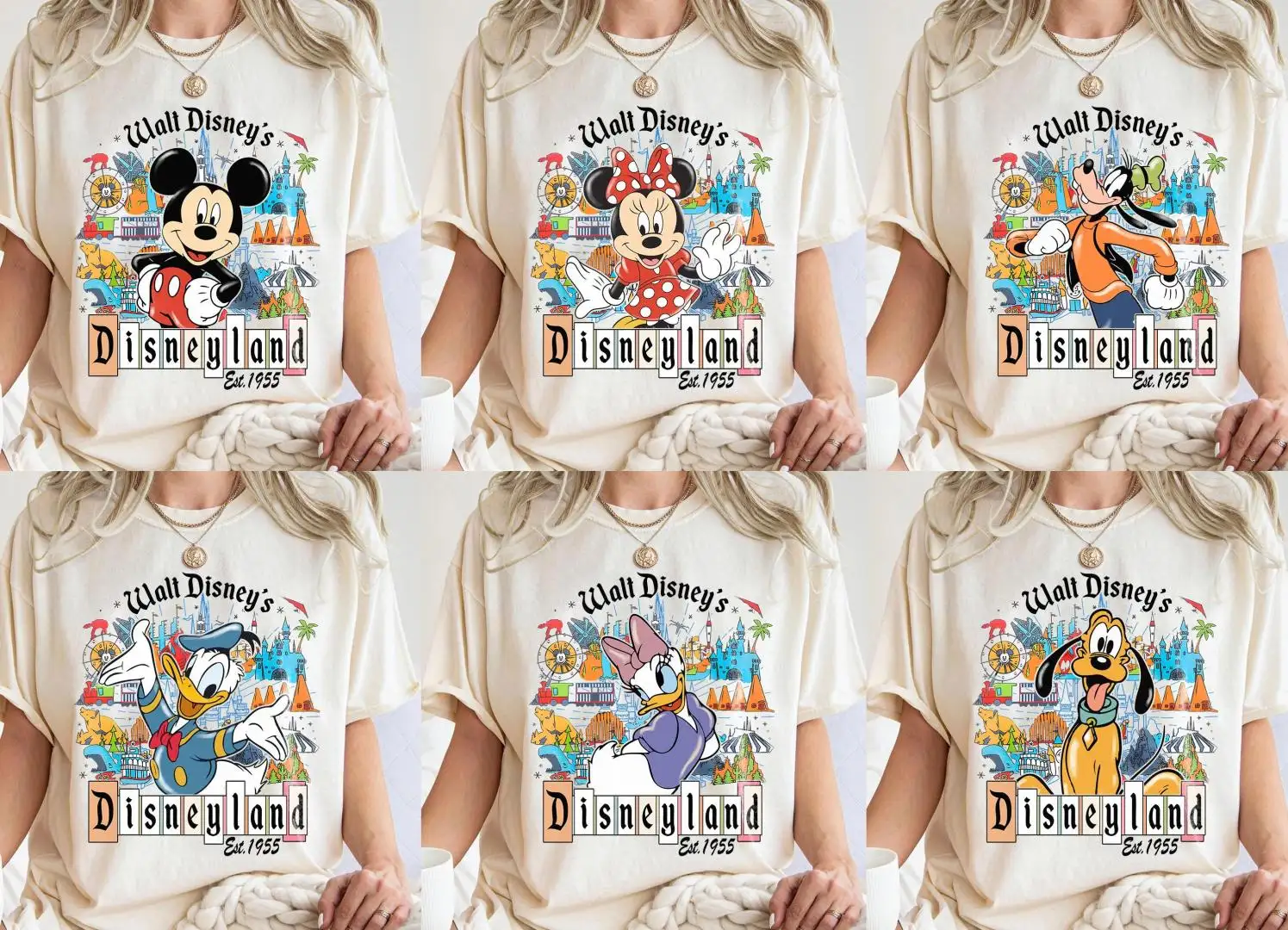 Retro Disneyland Mickey Shirt for Family Vacation