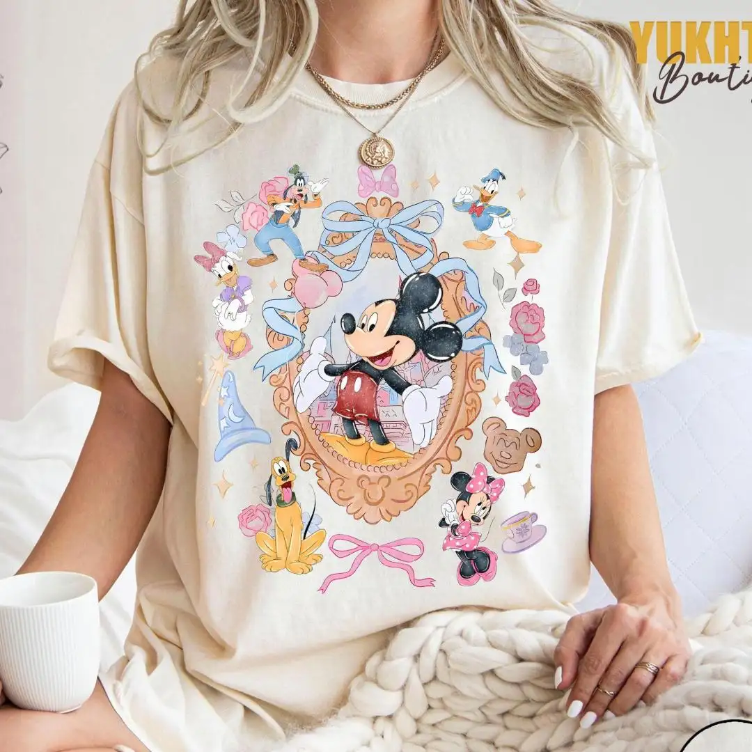 Vintage Disney Shirt for Family Trip Magic Castle