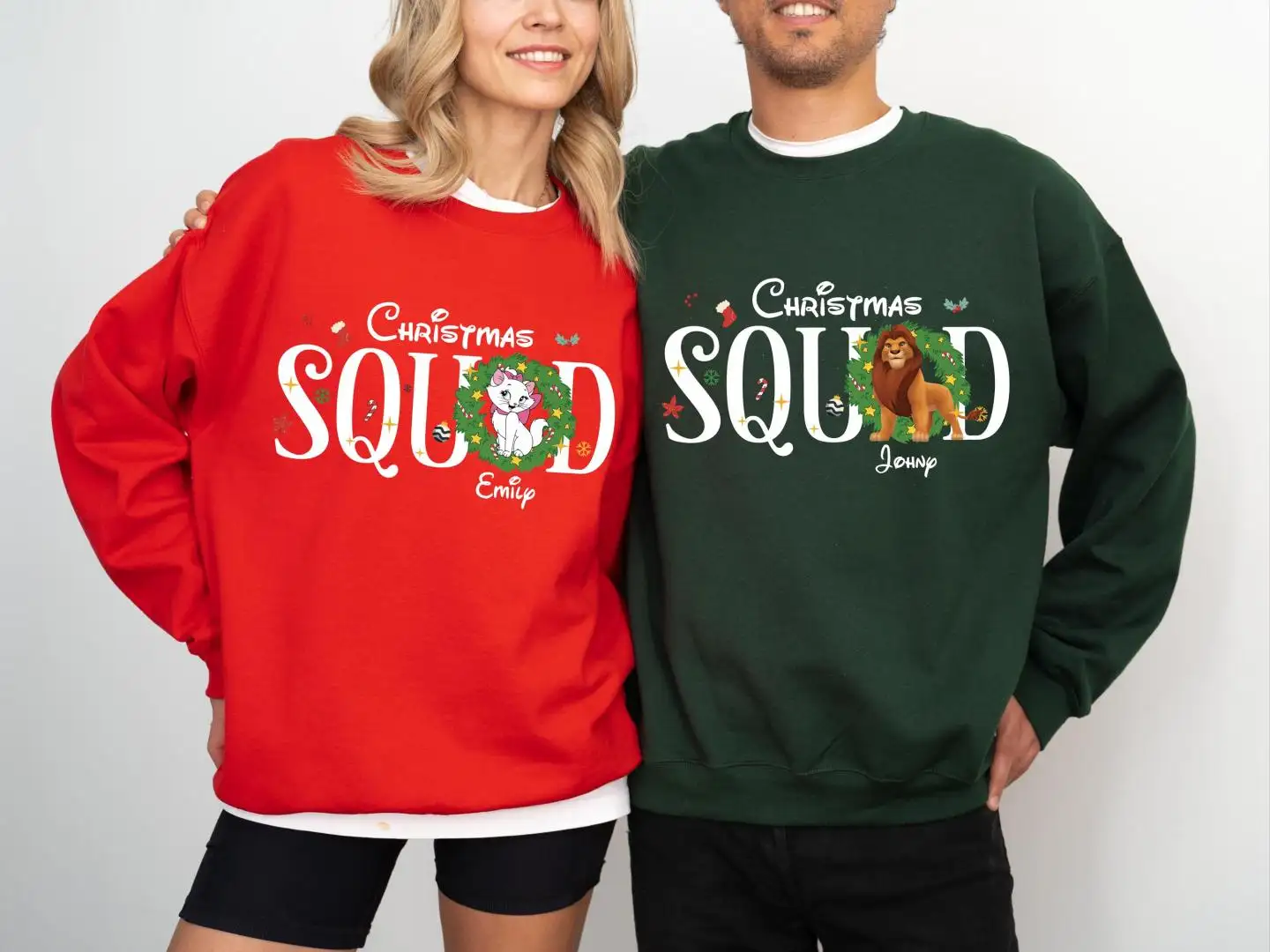 Disney Christmas Squad Custom Family Shirt
