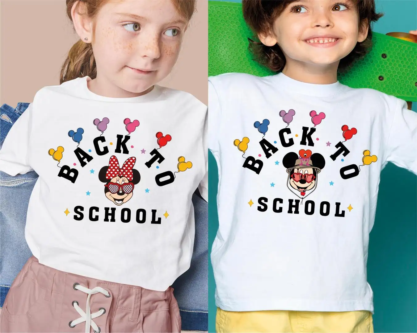 Disney Kids Back to School Shirt
