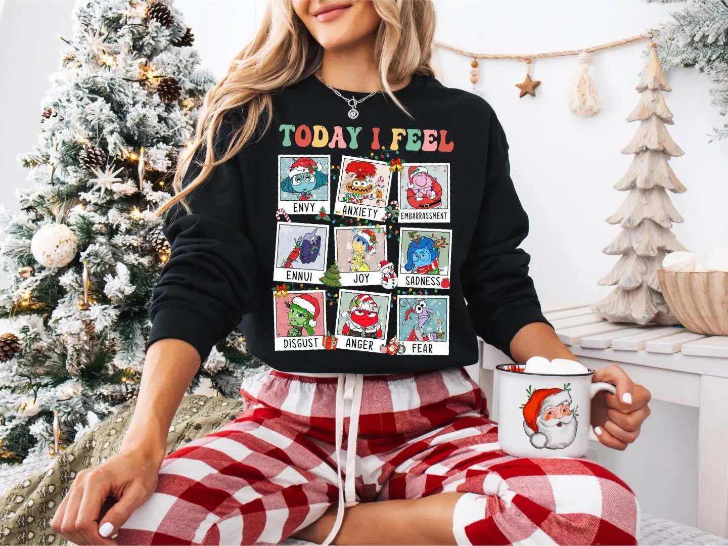 Inside Out Christmas Shirt for Disneyland Trip