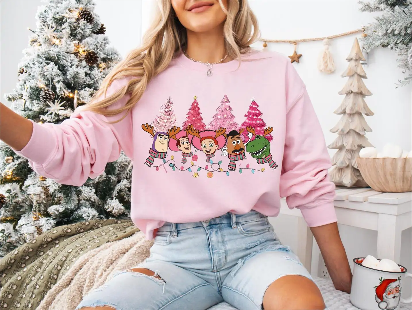 Disney Toy Story Christmas Trees Shirt