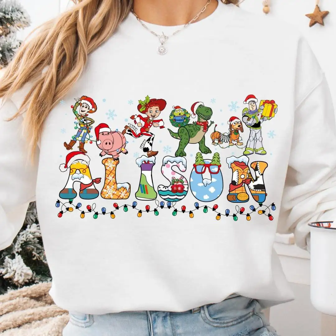Toy Story Christmas Shirt with Buzz Woody Jessie