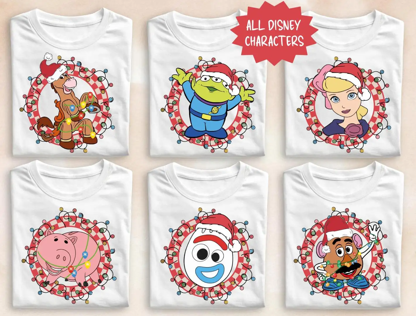 Disney Toy Story Christmas Shirt for Family