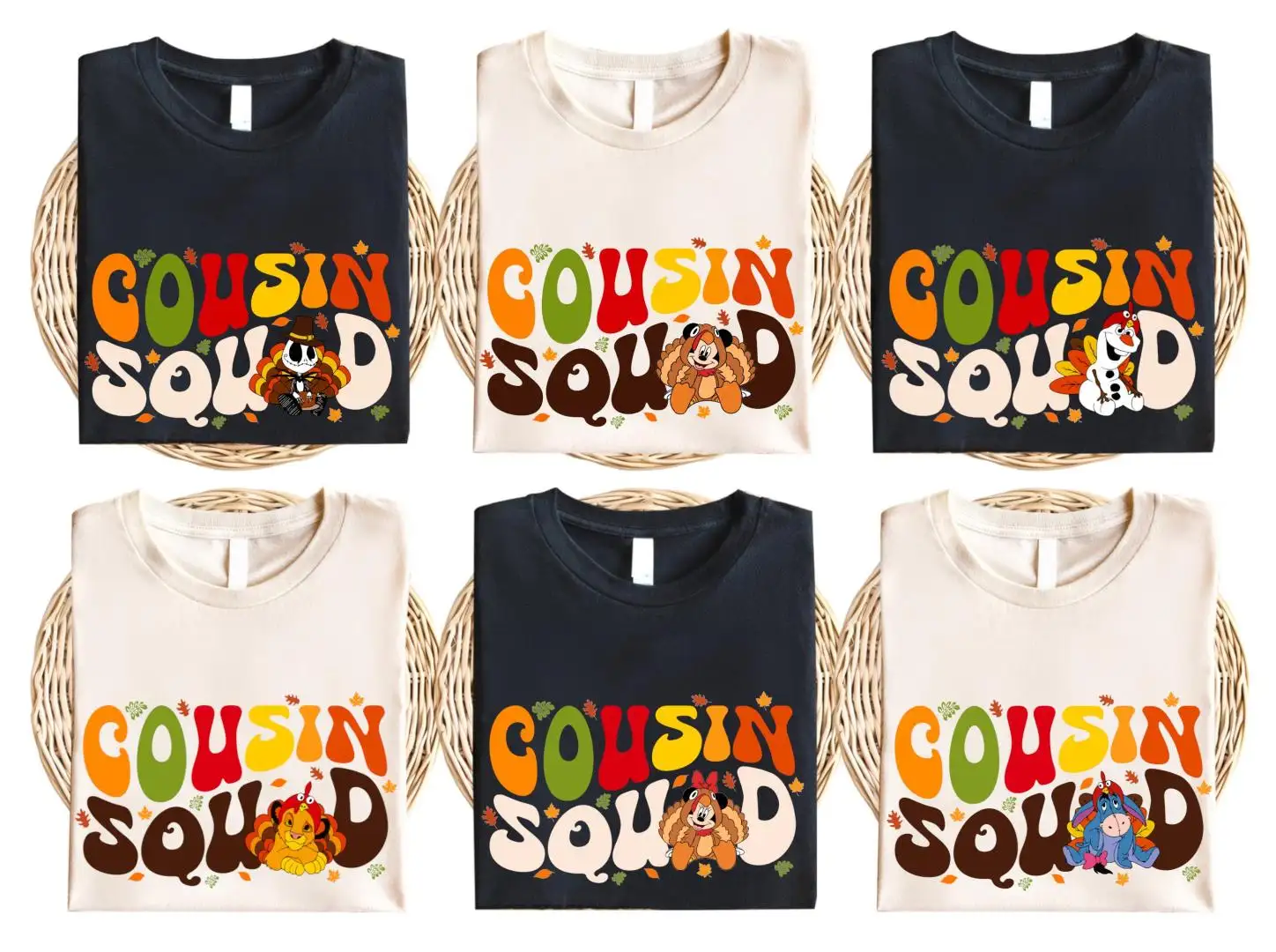 Disney Cousin Squad Thanksgiving Shirt