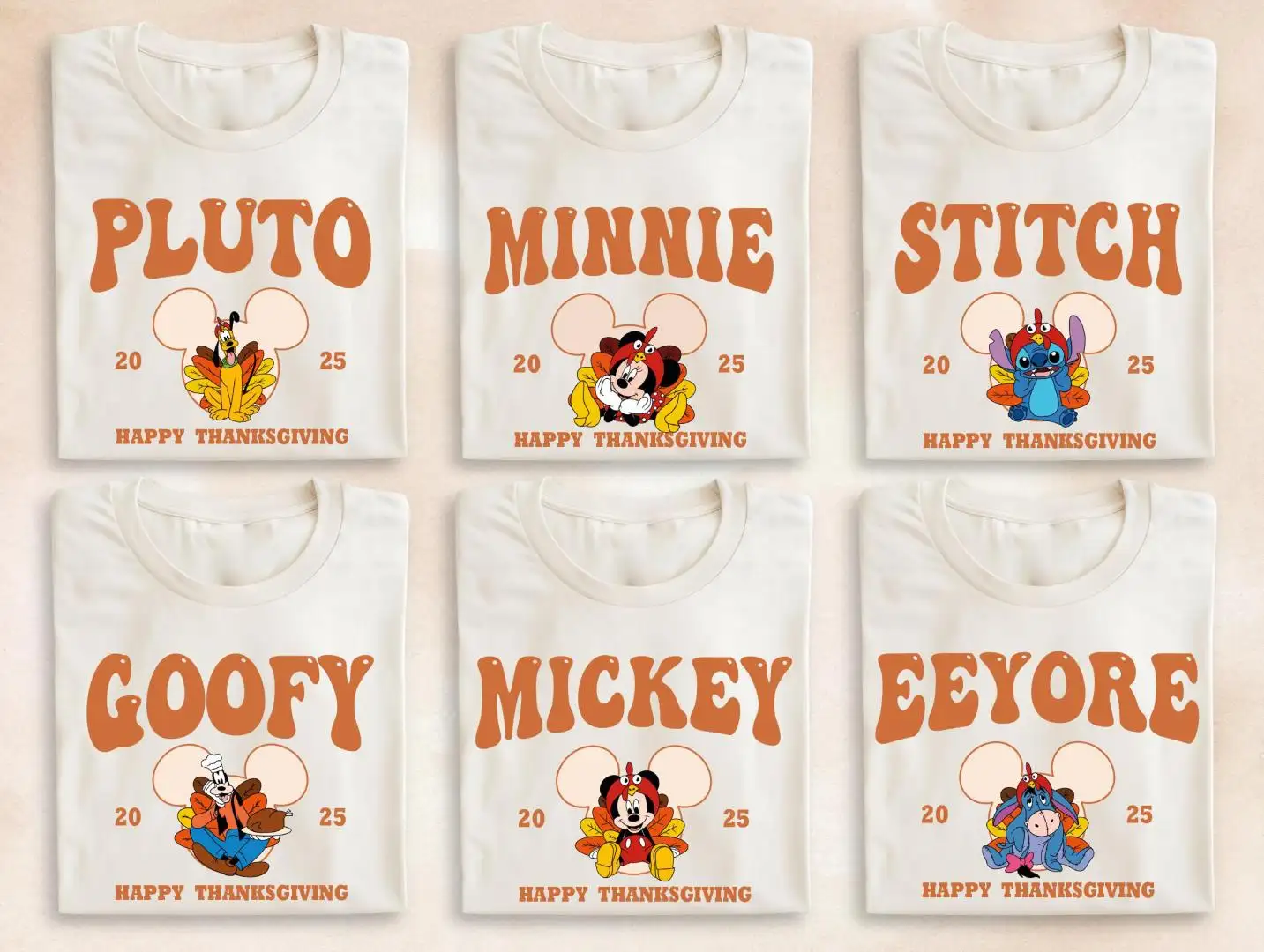 Disney Thanksgiving Shirt for Family Holiday