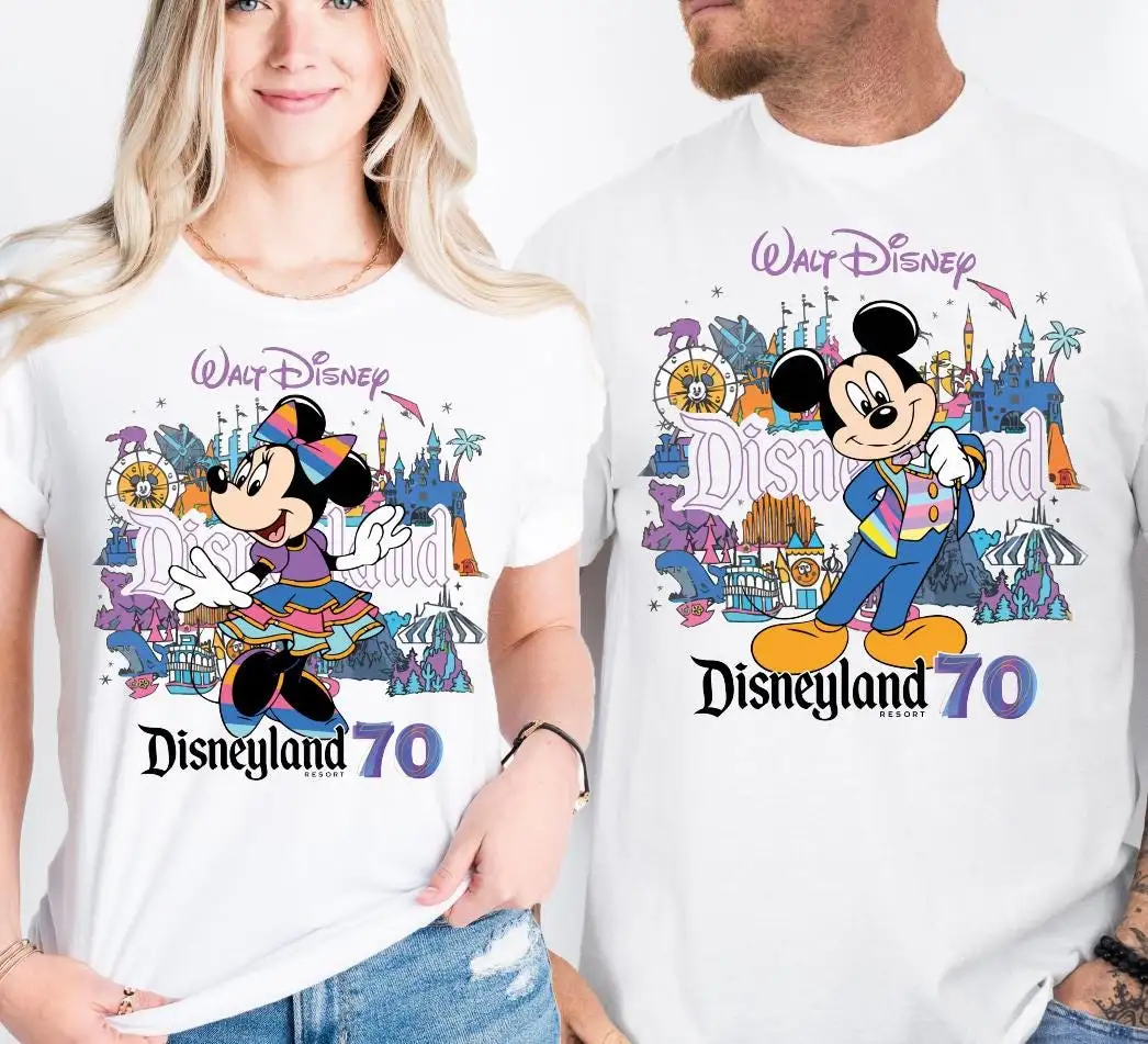 Disneyland 70th Anniversary Family Trip Shirt