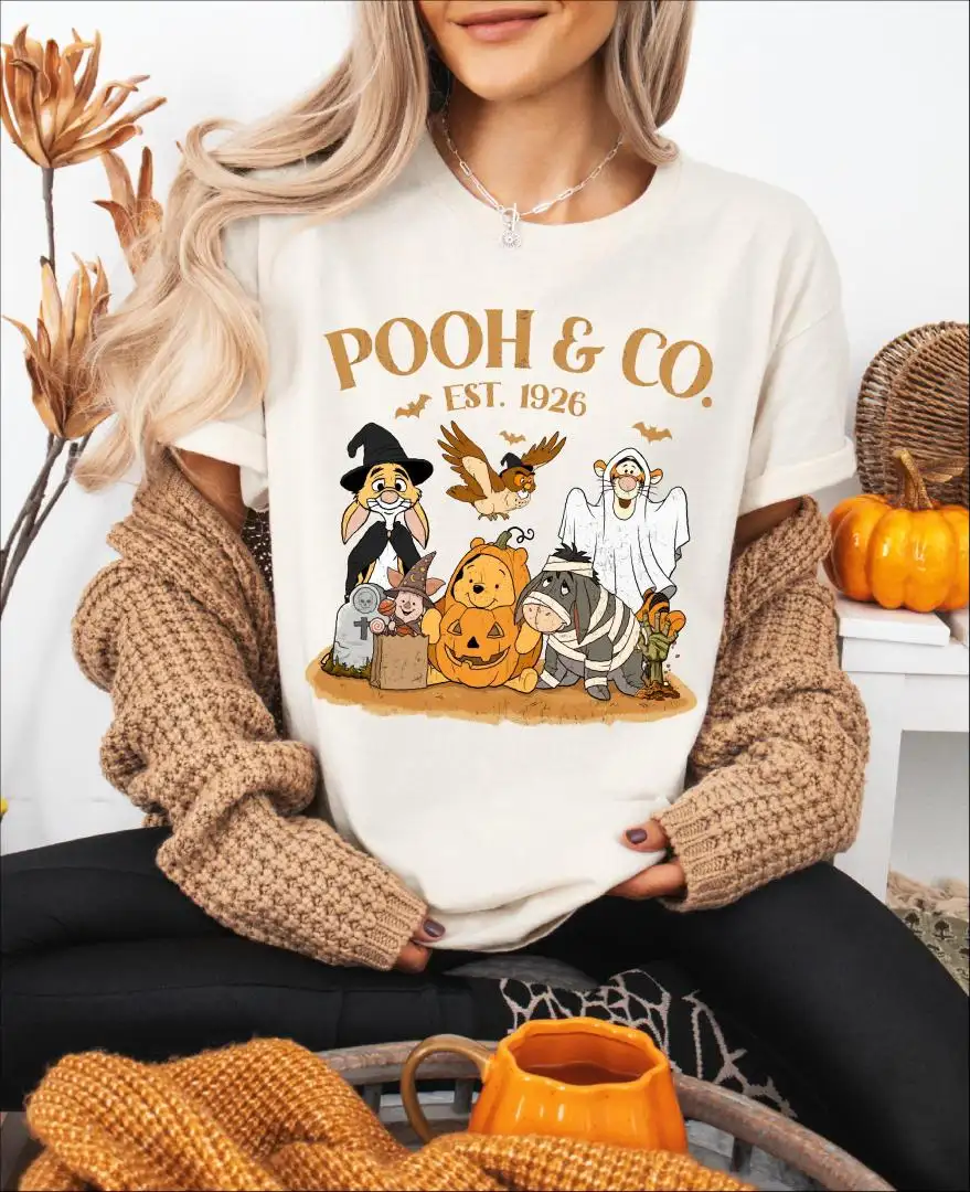 Disney Winnie The Pooh Halloween Shirt
