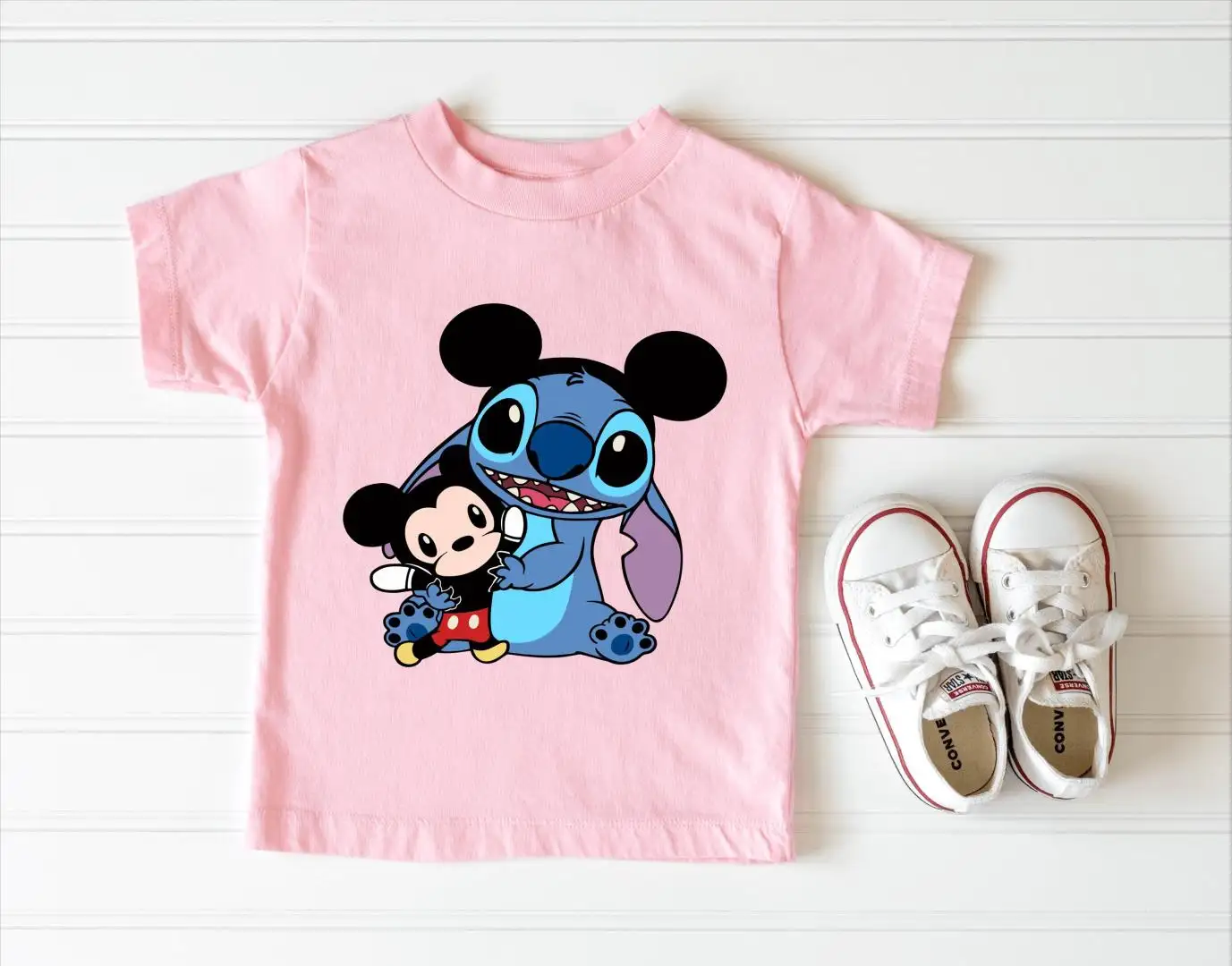 Disney Stitch Mickey Shirt for Family Trips