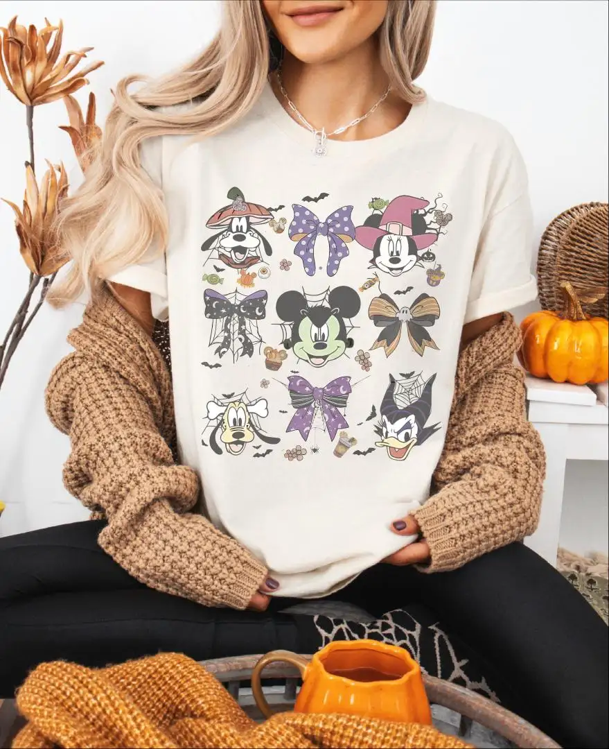 Mickey Halloween Bow Shirt for Disney Fans