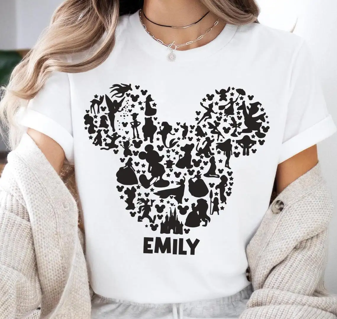 Custom Name Disney Mickey Shirt