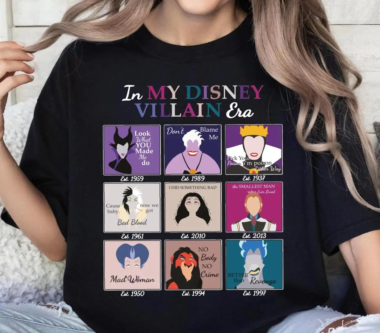 Disney Villain Era Shirt for Evil Queens