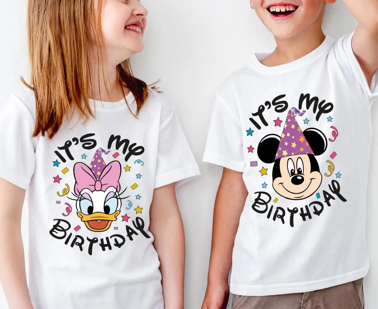 Disney Birthday Party Shirt for Kids