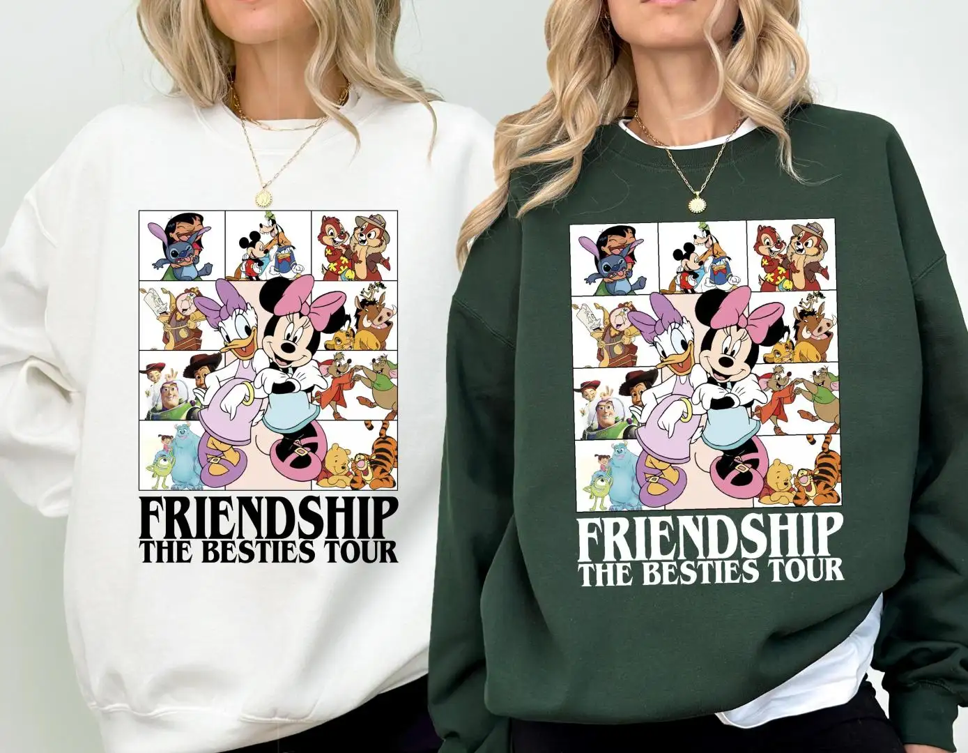 Disney Friendship Besties Tour Shirt for Girls