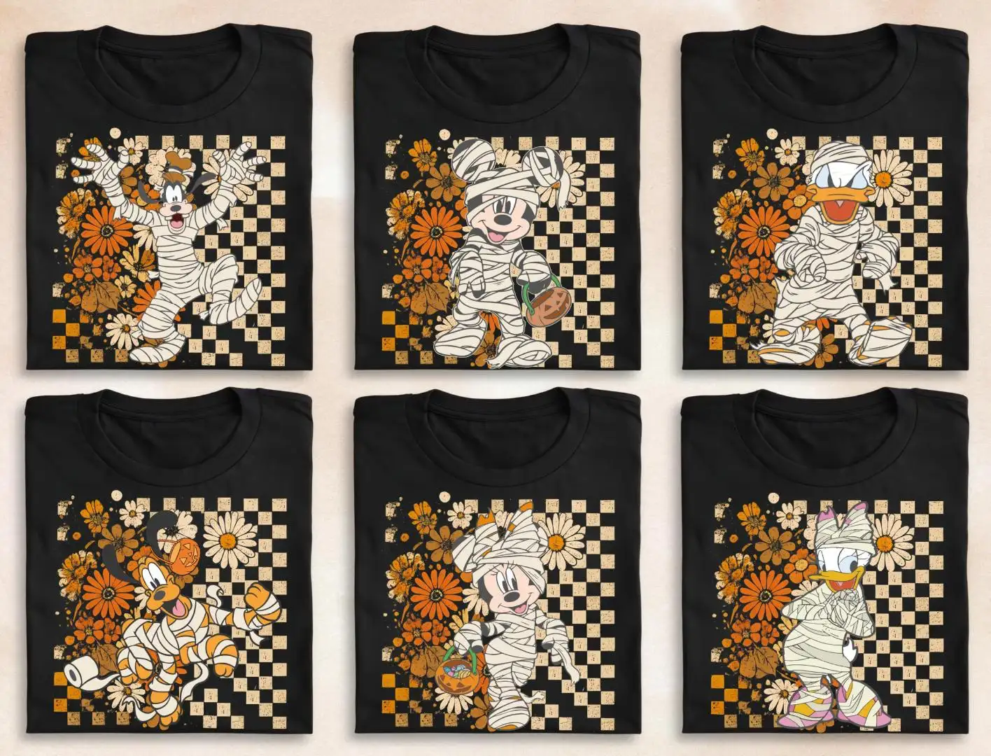 Vintage Disney Halloween Shirt for Family Matching