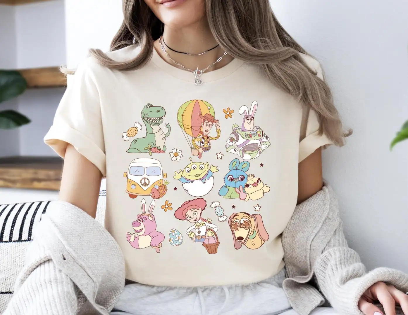 Vintage Toy Story Easter Shirt for Family