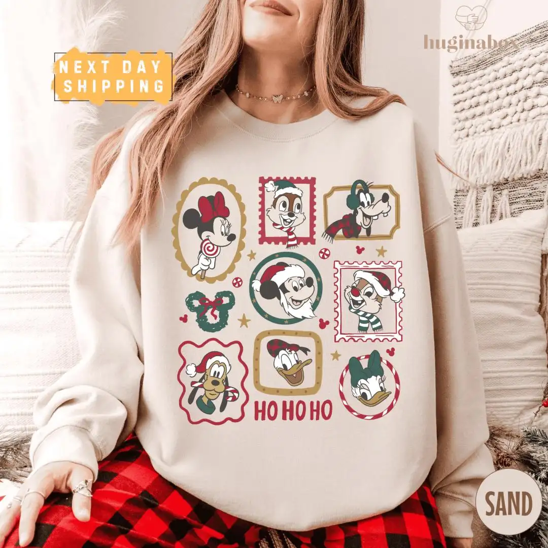 Vintage Disney Christmas Characters Shirt