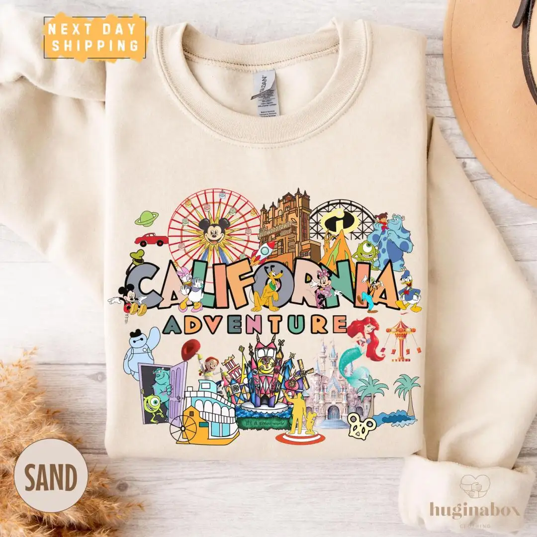 Disney California Adventure Shirt Family Vacation Gift