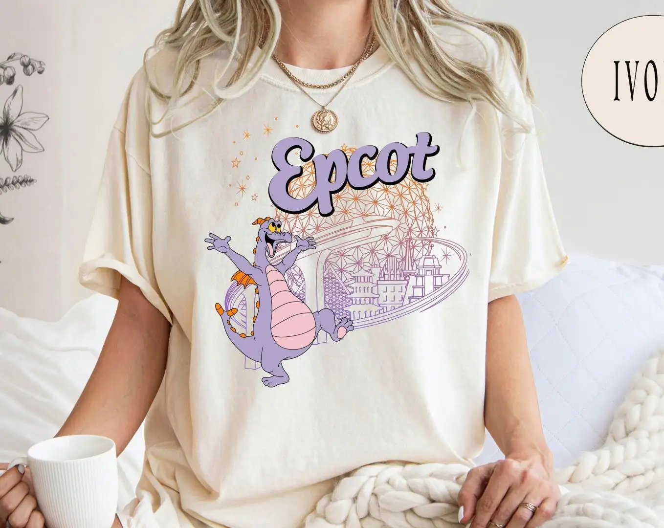 Women's Epcot Figment Shirt | Disney World Apparel