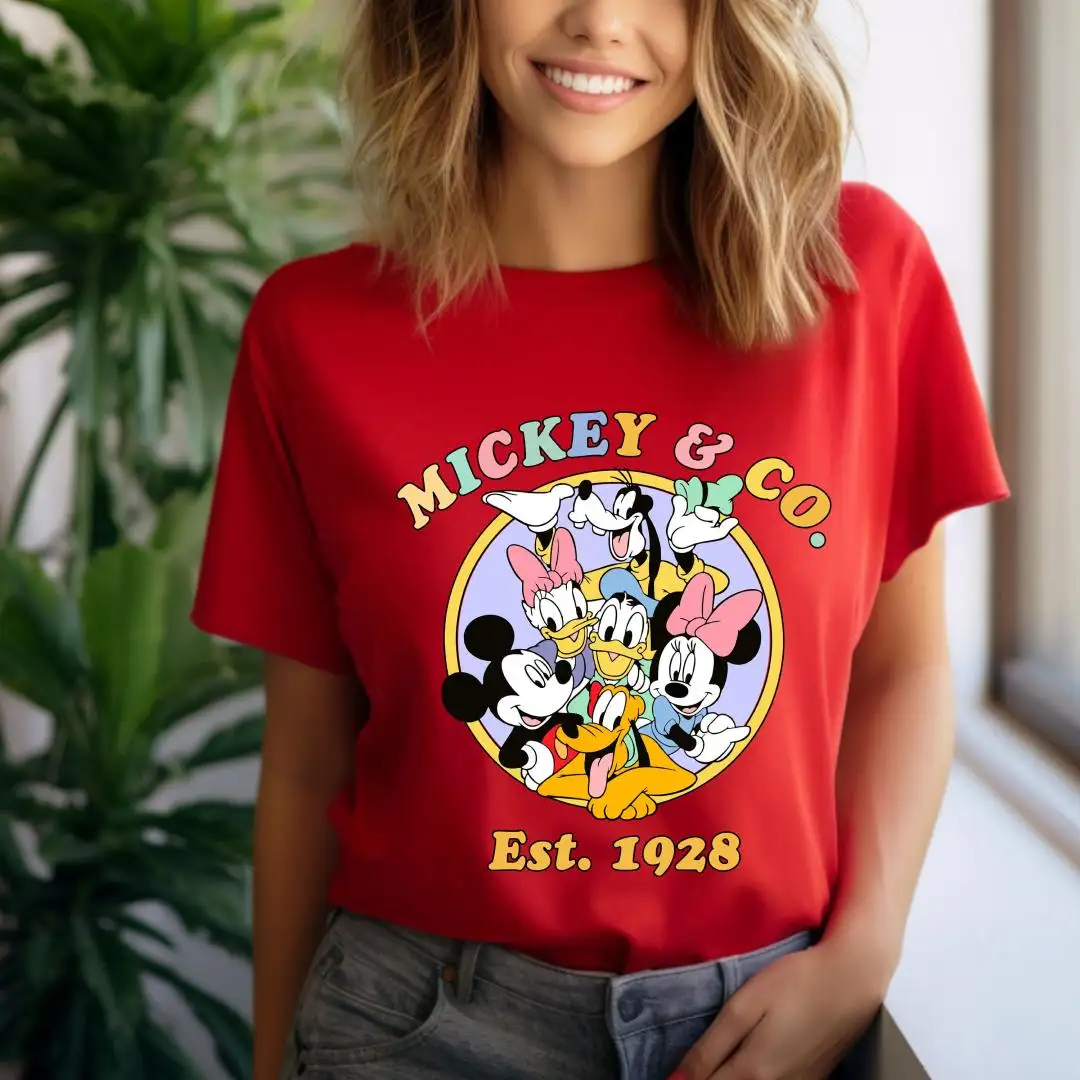 Vintage Mickey & Co 1928 Disney Shirt