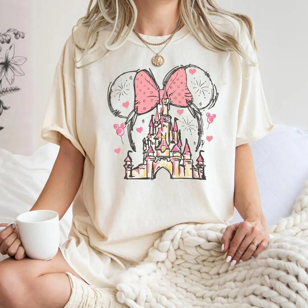 Disney Minnie Castle Shirt Gift For Girlfriend