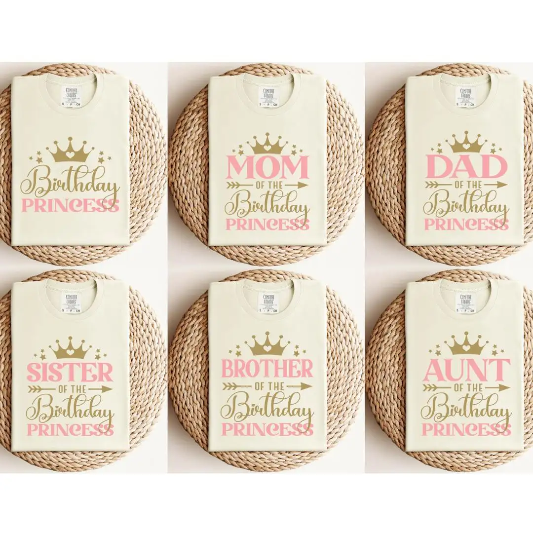 Birthday Princess Shirt for Family Party